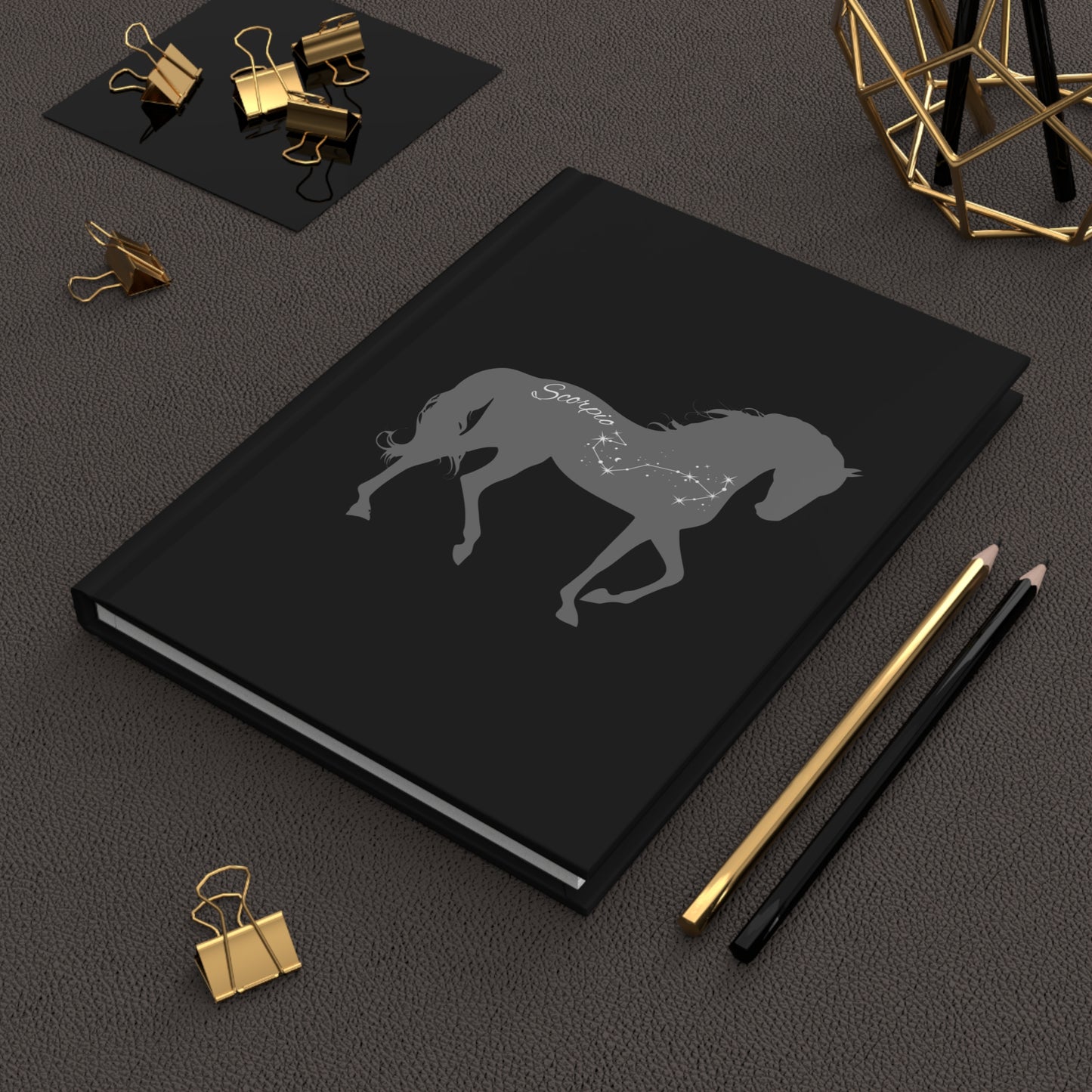 Scorpio Horse Notebook