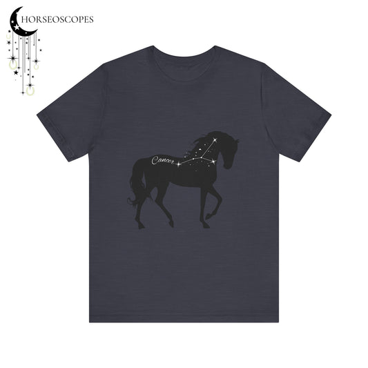 Cancer Equestrian Short Sleeve Tee