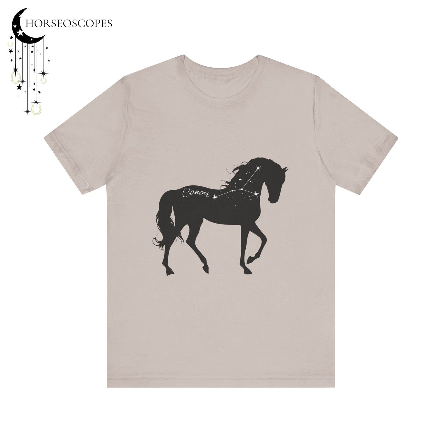 Cancer Equestrian Short Sleeve Tee